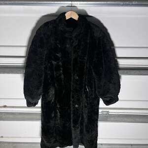 J. Percy for Marvin Richards Reversible Faux Fur Coat Size S